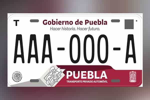 Alerta conductores Consecuencias de no cambiar tus placas en Puebla