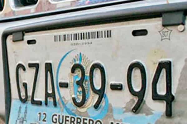 Cómo sacar placas de Guerrero